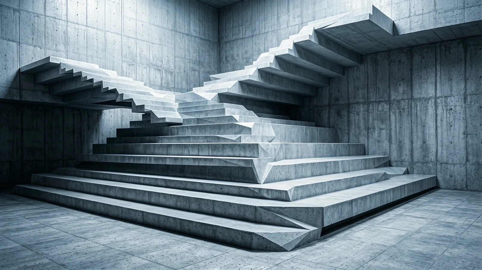 Brutalist Architecture Detail